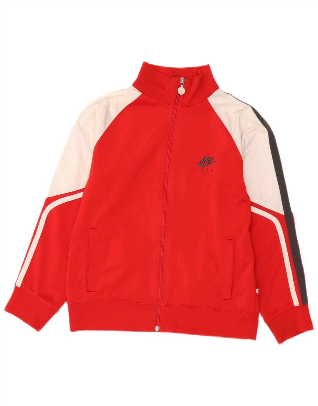 Спортивный костюм с графическим рисунком Nike для мальчиков 10–11 лет, средний красный с цветными блоками