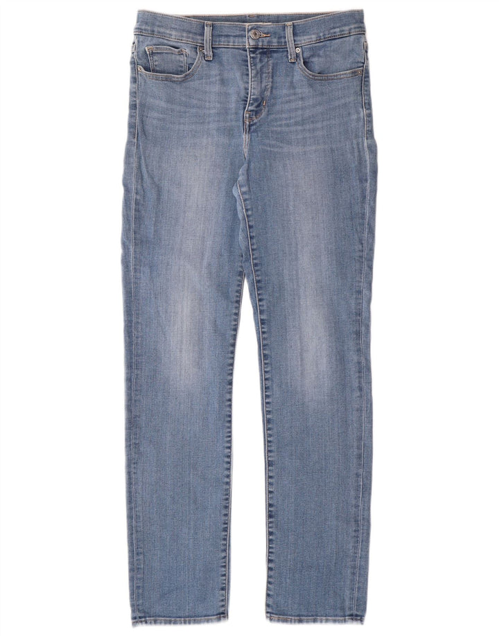 Женские прямые джинсы Levi's W29 L30 синие, хлопок