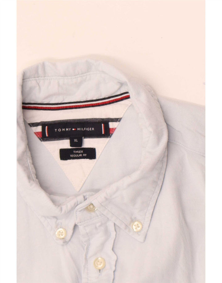 Мужская рубашка обычного кроя Tommy Hilfiger XL синяя