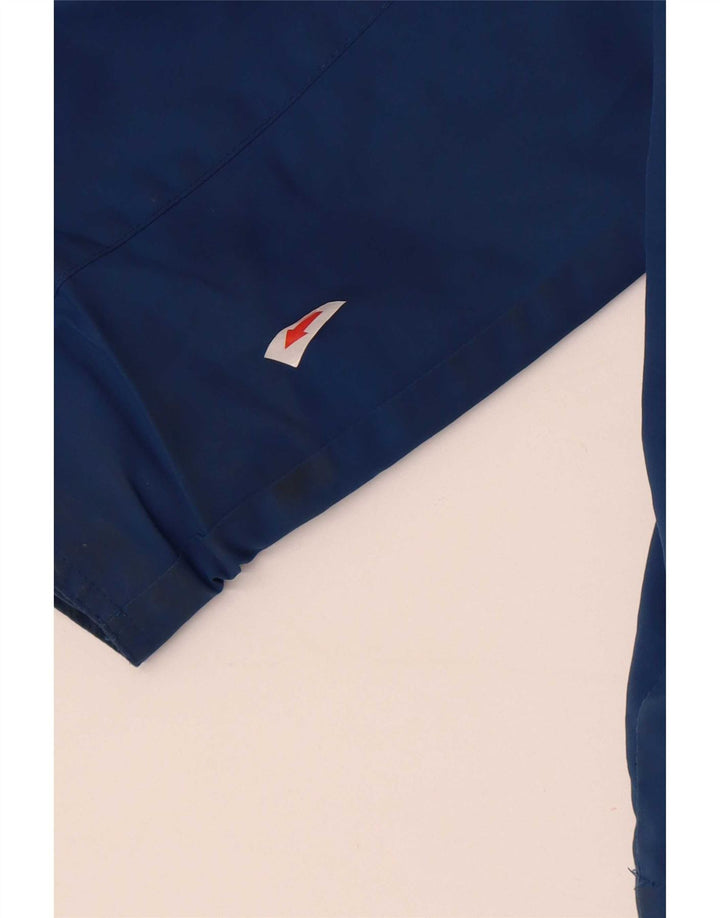 Мужская дождевик с капюшоном Mountain Essentials UK 46 3XL Синий Нейлон