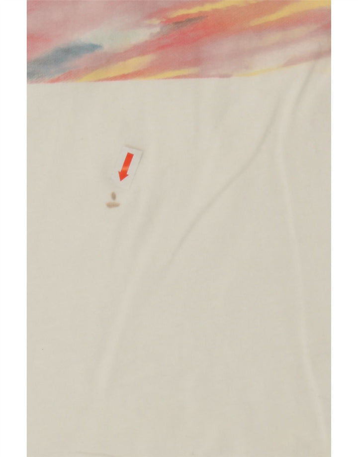 LEVI'S Mens Graphic T-Shirt Top Small White Cotton Vintage Levi's and Second-Hand Levi's from Messina Hembry 