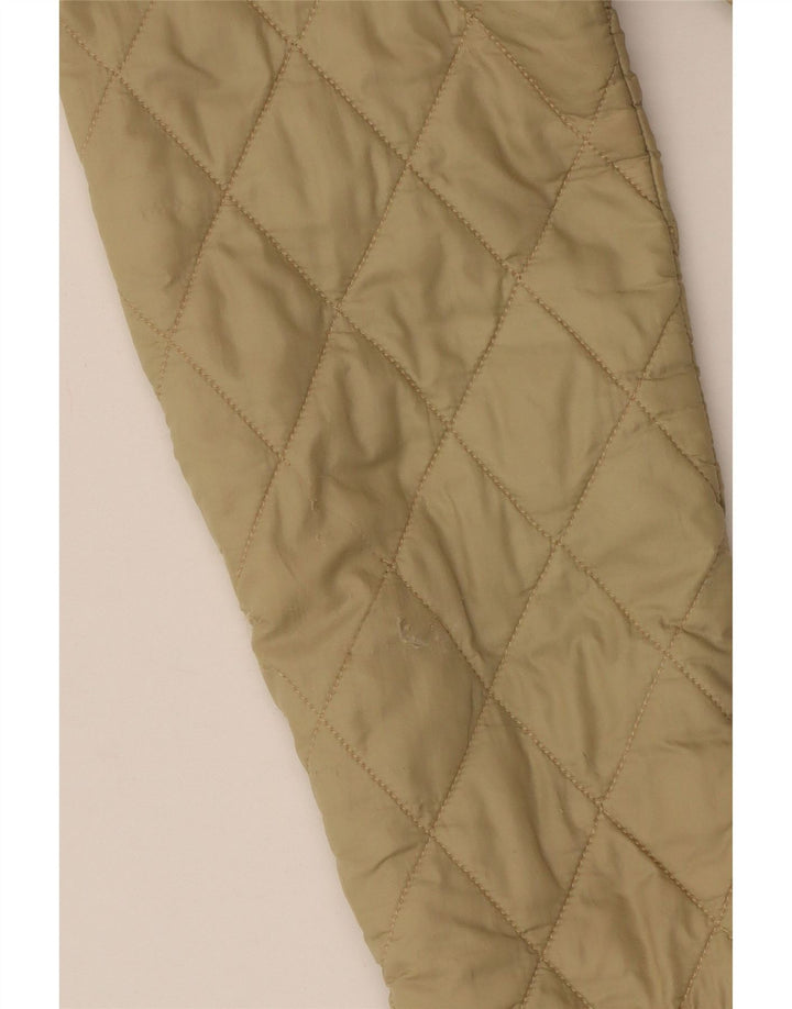 Женская стеганая куртка Barbour UK 14, большая зеленая