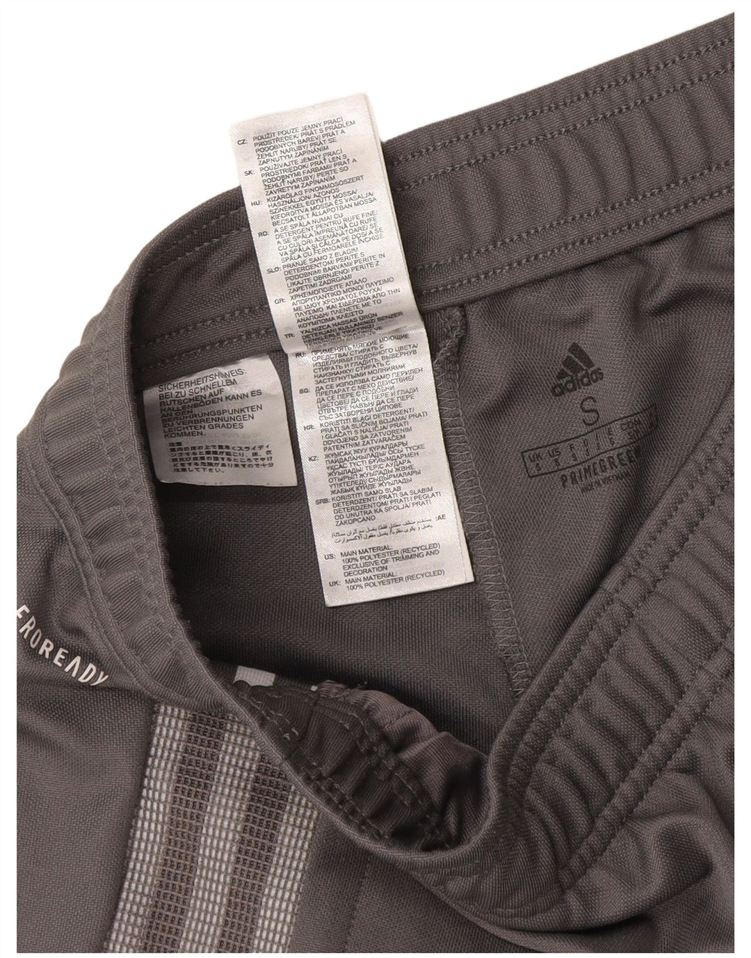 Мужские спортивные брюки Adidas Aeroready, маленький серый полиэстер