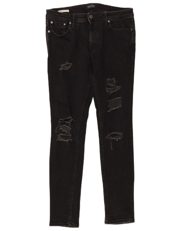 Мужские джинсы скинни JACK & JONES Liam W34 L31 черные