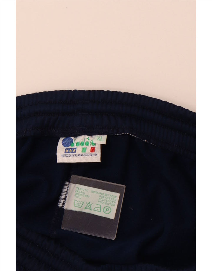 DIADORA Mens Tracksuit Trousers 2XL  Navy Blue Polyester