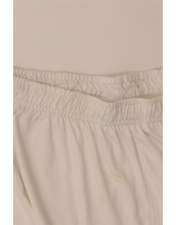 Мужские спортивные шорты Puma большие белые из полиэстера