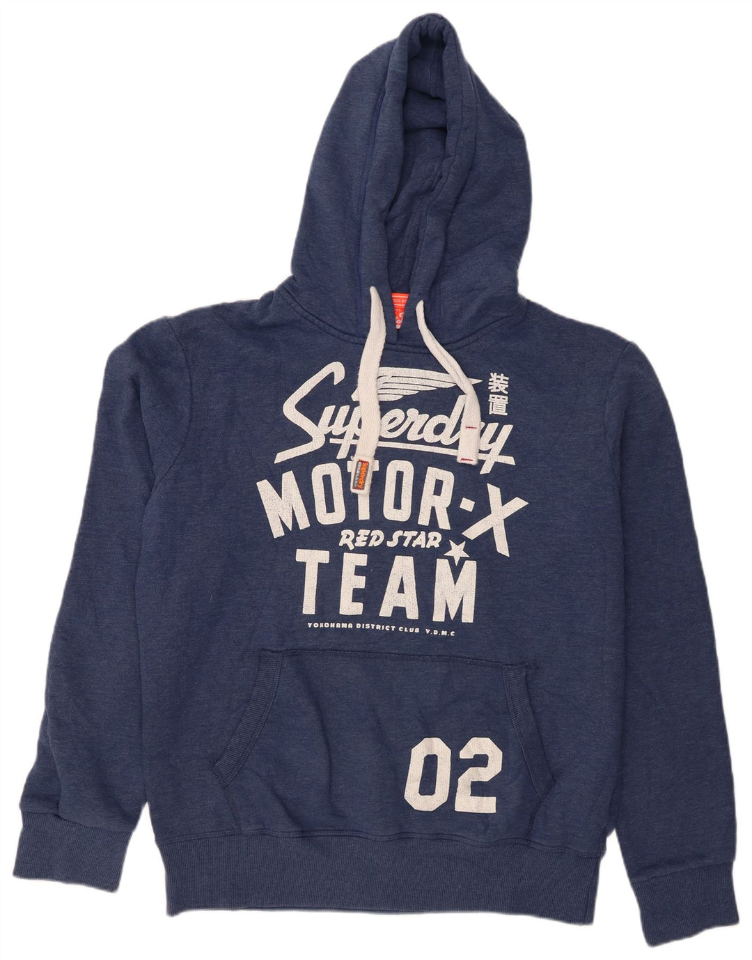 Мужской джемпер с капюшоном Superdry XL, темно-синий, хлопок