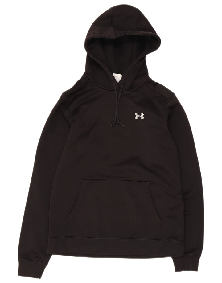 Женский джемпер с капюшоном Under Armour UK 10, маленький, черный, полиэстер