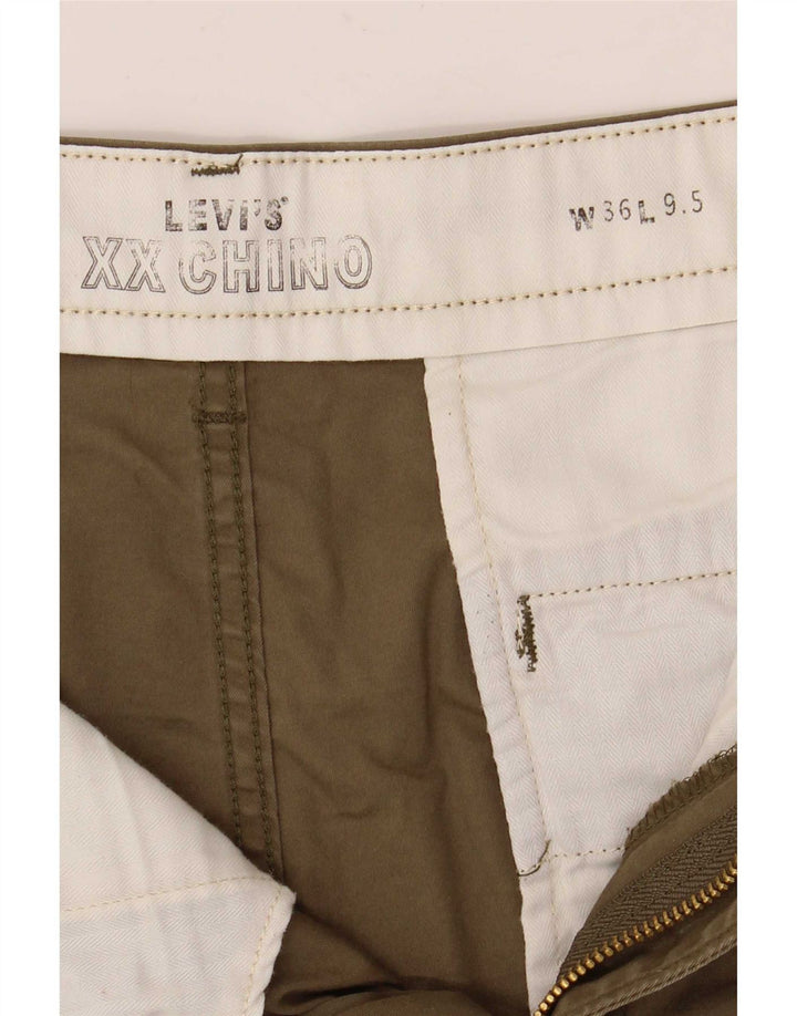 Мужские шорты чинос Levi's W36, большой размер, цвет хаки, хлопок