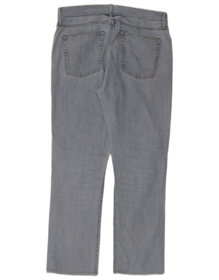 Мужские прямые джинсы J. Crew 770 W34 L32, синий хлопок