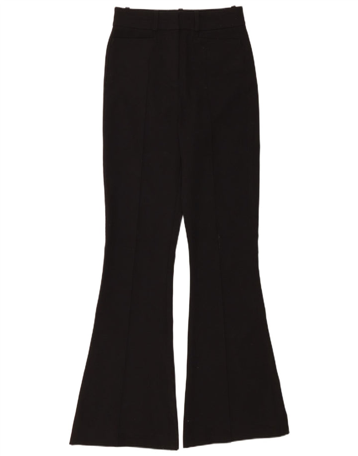 REISS Женские повседневные брюки с высокой талией, Великобритания 6 XS W25 L32, черные