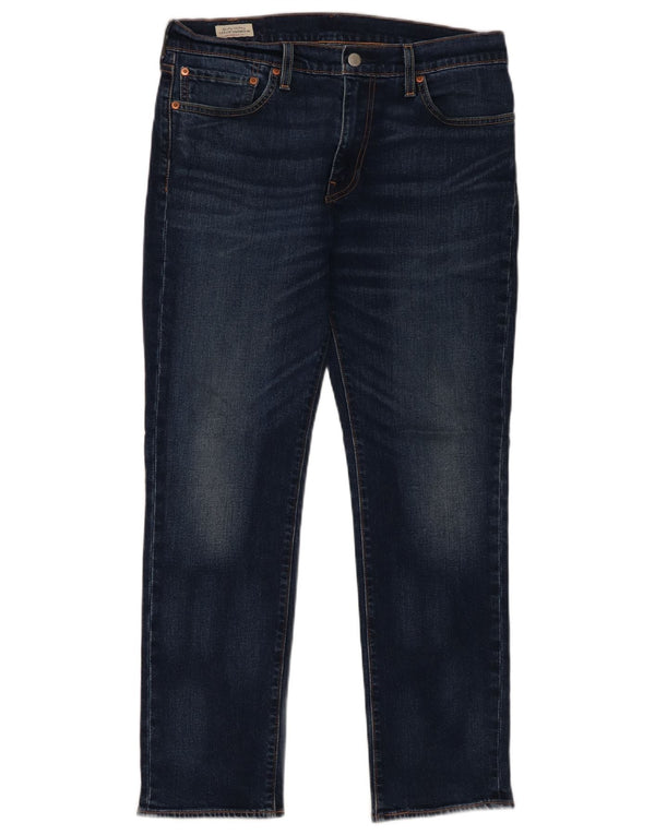 Мужские джинсы Levi's 511 Slim W32 L30 Темно-синие, хлопок