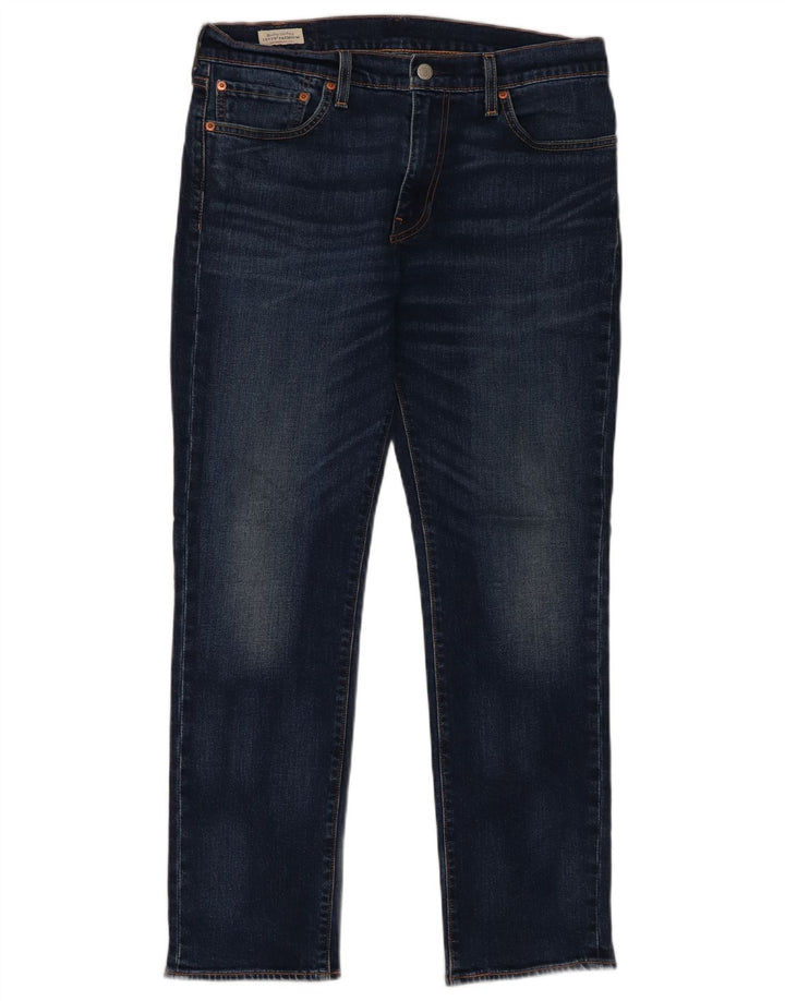 Мужские джинсы Levi's 511 Slim W32 L30 Темно-синие, хлопок