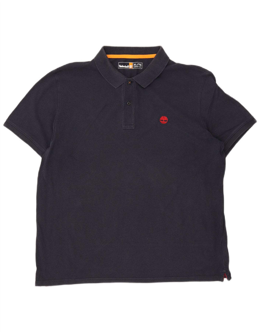 Мужская рубашка-поло стандартного кроя Timberland XL, темно-синяя, хлопок