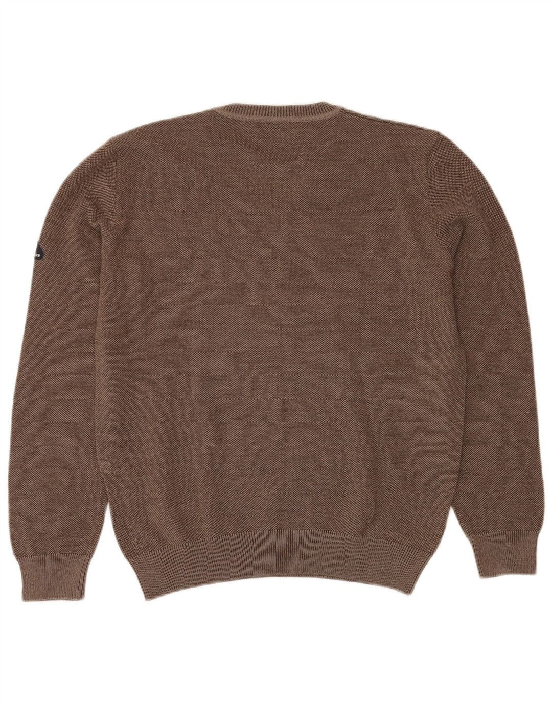 Женский джемпер с v-образным вырезом NAVIGARE, Великобритания 16, большой, коричневый, шерсть