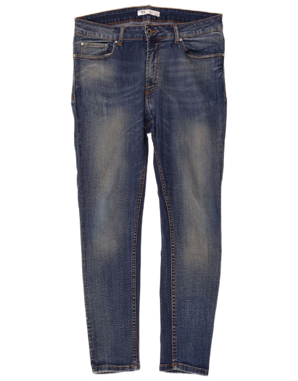 Мужские джинсы скинни Zara EU 46 XL W36 L31 синие