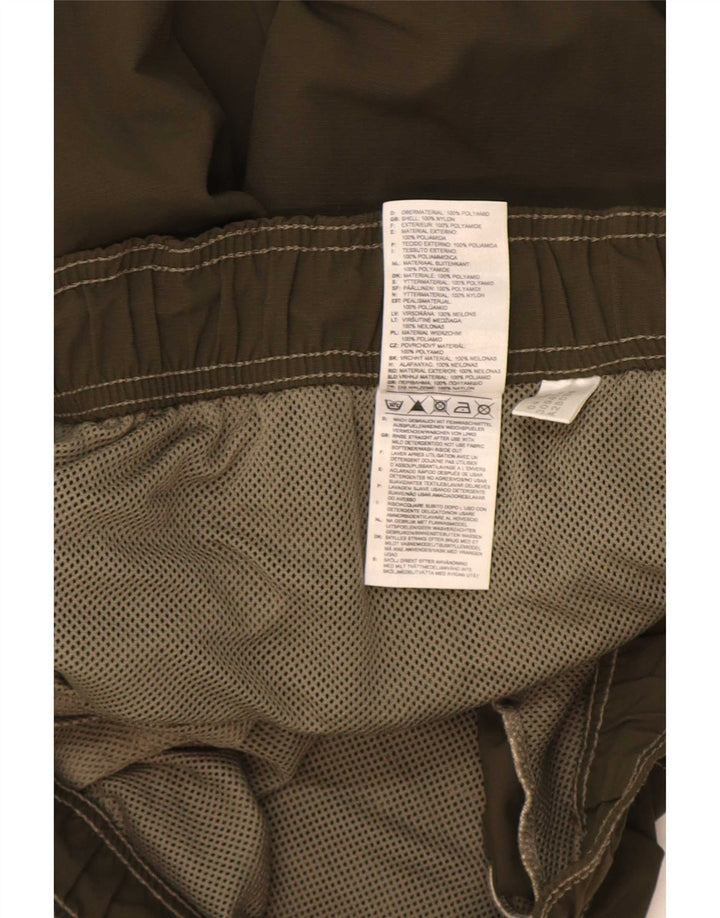 Мужские шорты для плавания Adidas с рисунком, малый, хаки, полиамид