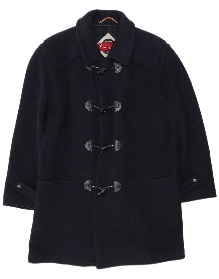 Мужской дафлкот Pierre Cardin UK 38 средний темно-синий кашемир