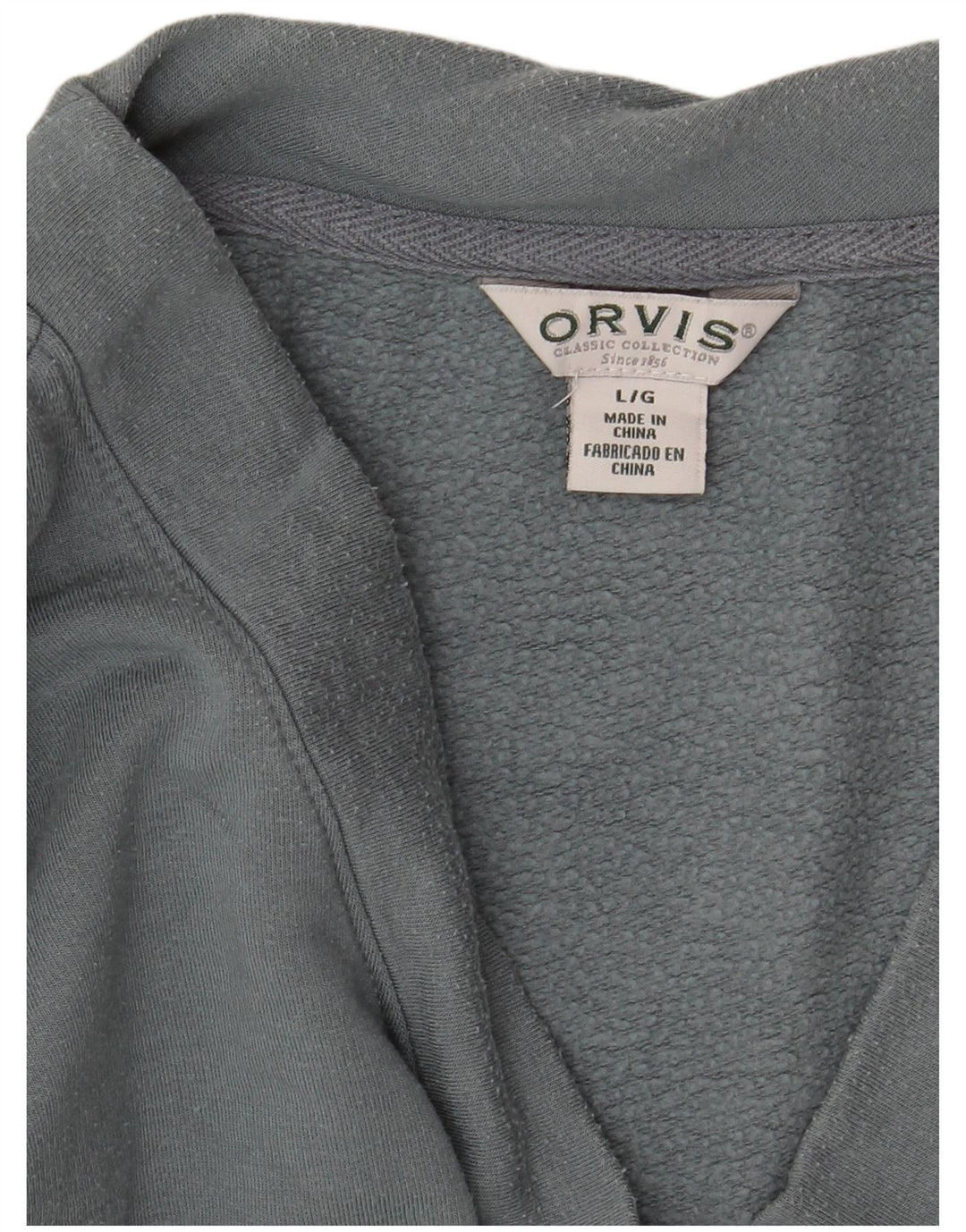 Женский джемпер оверсайз Orvis UK 16, большой серый