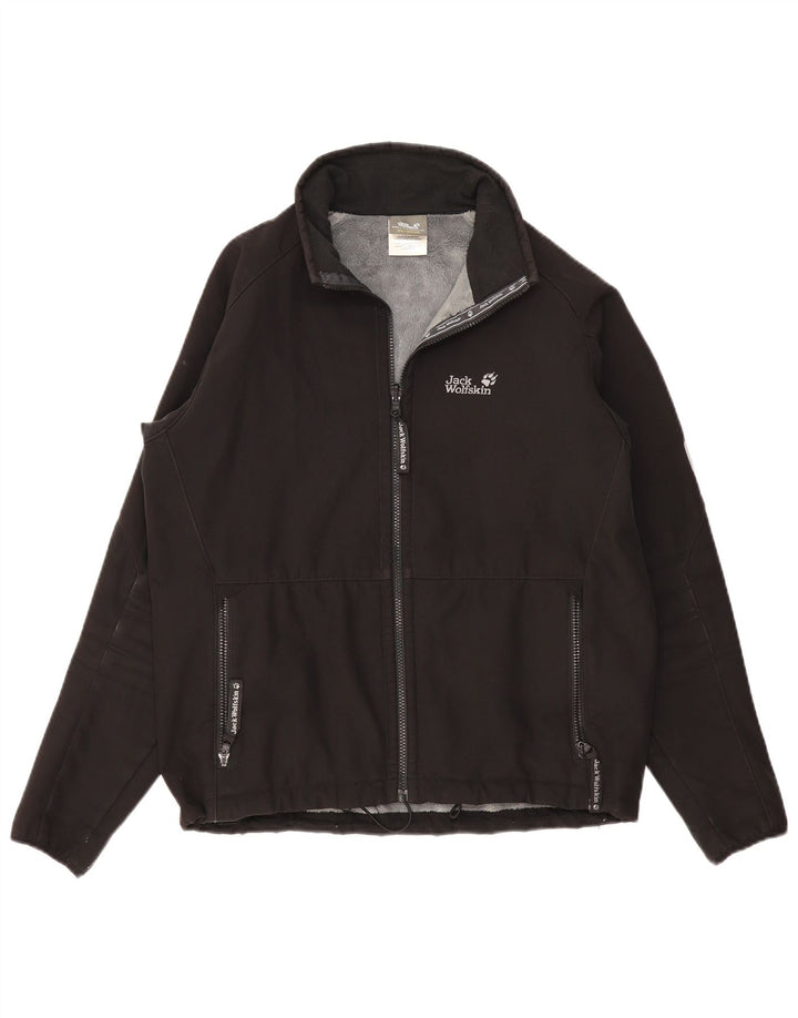 Женский бомбер Jack Wolfskin UK 36/38, средний черный полиэстер