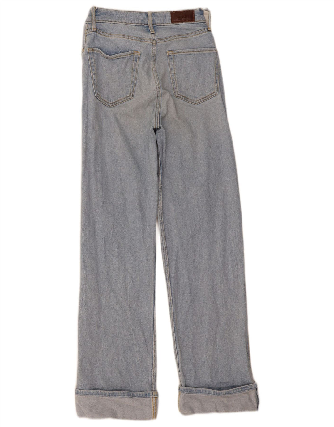 HOLLISTER Womens High Rise Loose Jeans US 00 2XS W23 L28 Blue Cotton