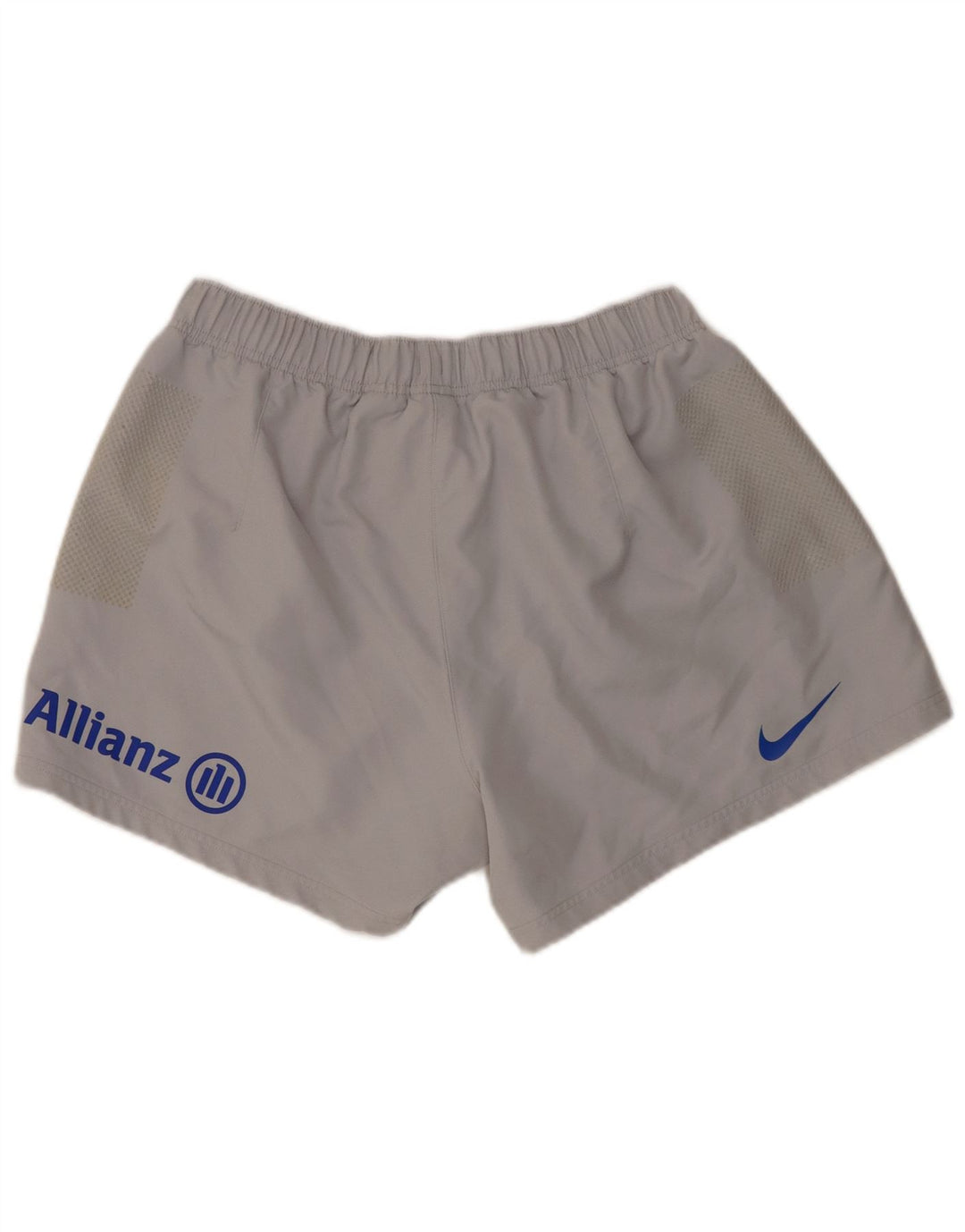 Женские спортивные шорты с графическим рисунком Nike Dri Fit UK 16, большие серые, полиэстер