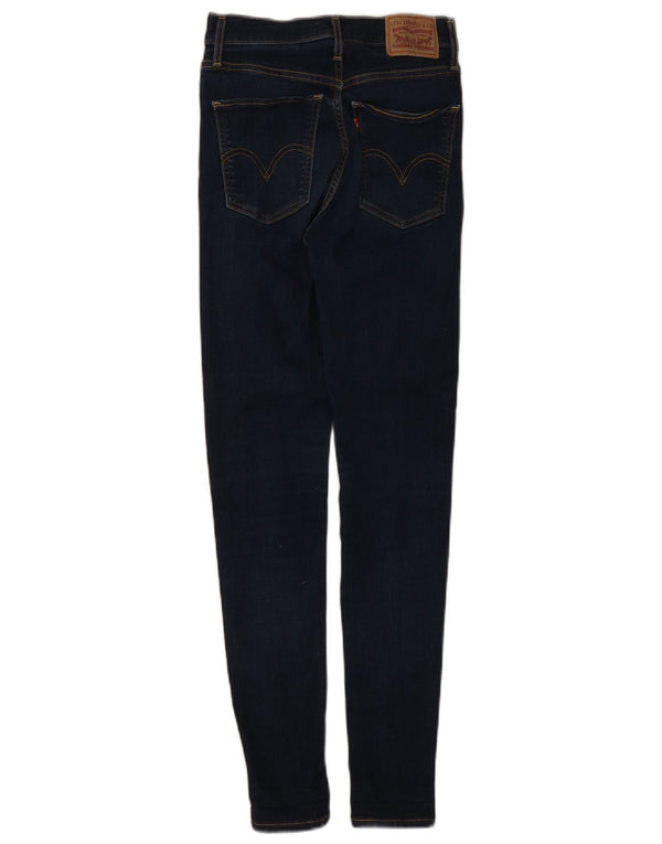 Женские джинсы суперскинни Levi's Mile High W27 L30, темно-синий, хлопок