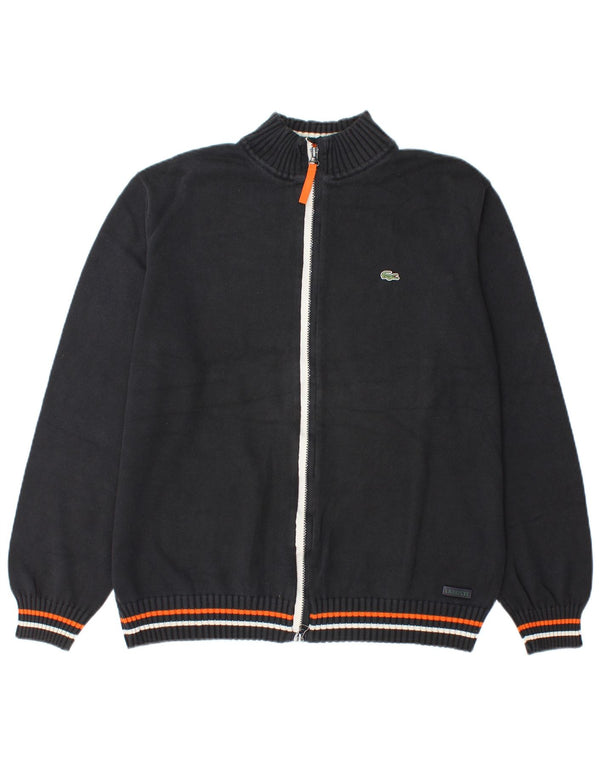 Мужской кардиган Lacoste, размер 8 3XL, черный