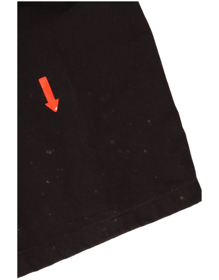 Мужские прямые брюки чинос Levi's W32 L27, черные, хлопковые