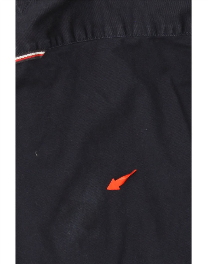 TOMMY HILFIGER Мужская рубашка XL Темно-синяя хлопковая