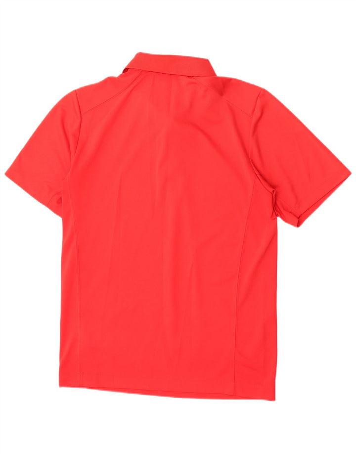 Мужская рубашка-поло Nike Dri Fit, маленький красный полиэстер