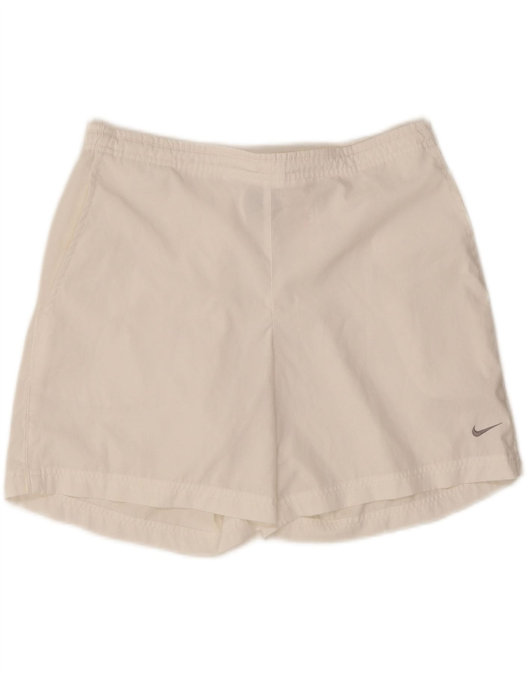 Женские спортивные шорты Nike UK 14/16, большие белые, полиэстер