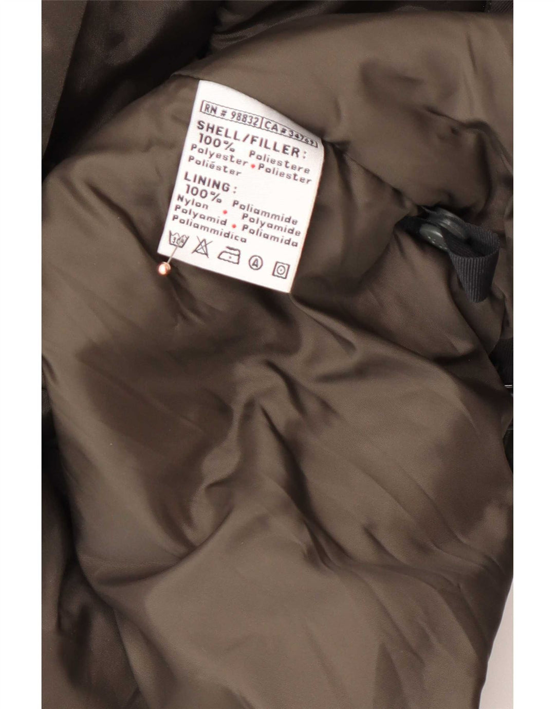 Мужская ветровка Kappa UK 42 XL Хаки Полиамид