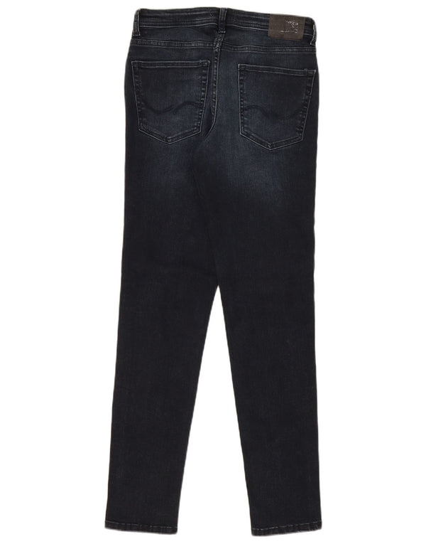 Джинсы скинни Jack & Jones Liam для мальчиков 15–16 лет W30 L31, темно-синие, хлопок