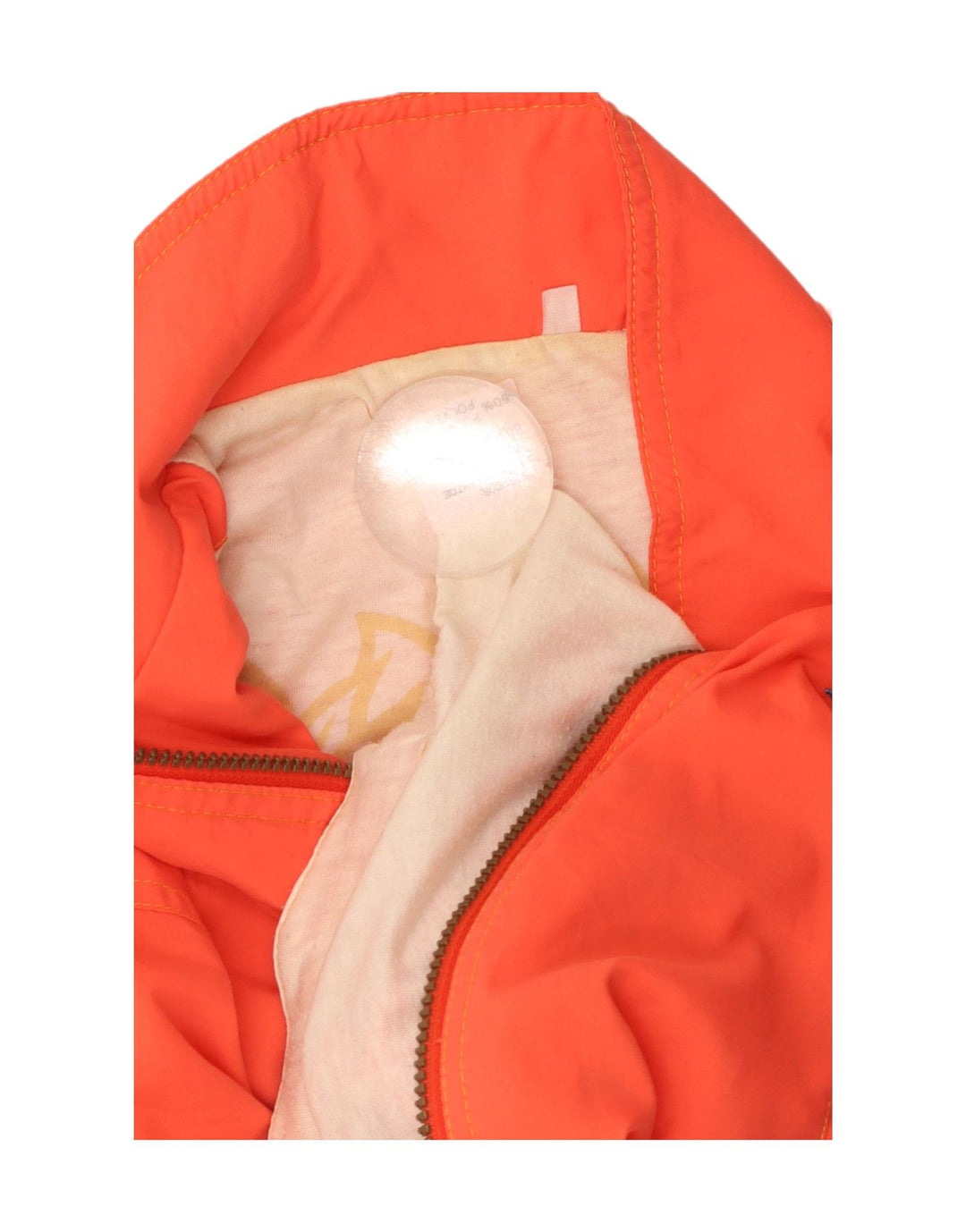 Женский спортивный костюм VINTAGE, верхняя куртка UK 12, средний оранжевый цвет с цветными блоками