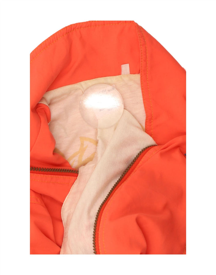 Женский спортивный костюм VINTAGE, верхняя куртка UK 12, средний оранжевый цвет с цветными блоками