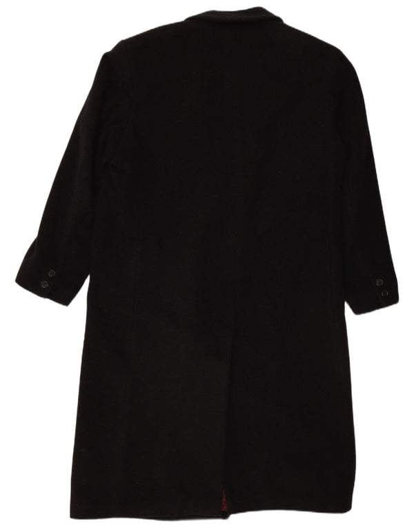 Мужское двубортное пальто свободного кроя BUGATTI IT 48, средний черный, шерсть