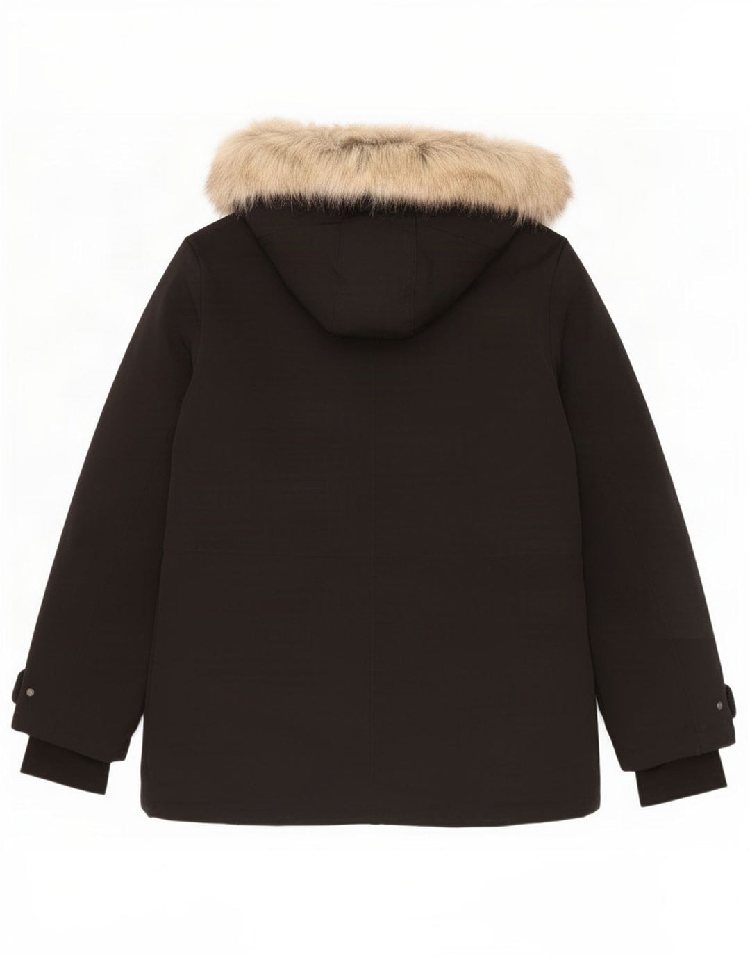 Женская стеганая куртка с капюшоном Zara UK 16, большой черный полиэстер