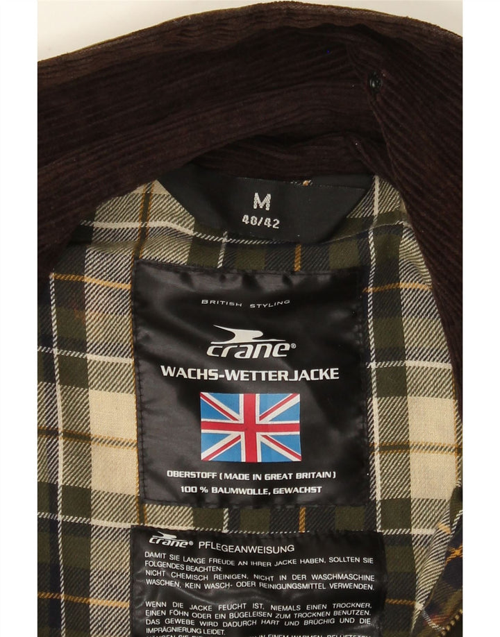 Мужская куртка Crane из вощеного хлопка UK 38, средний зеленый хлопок