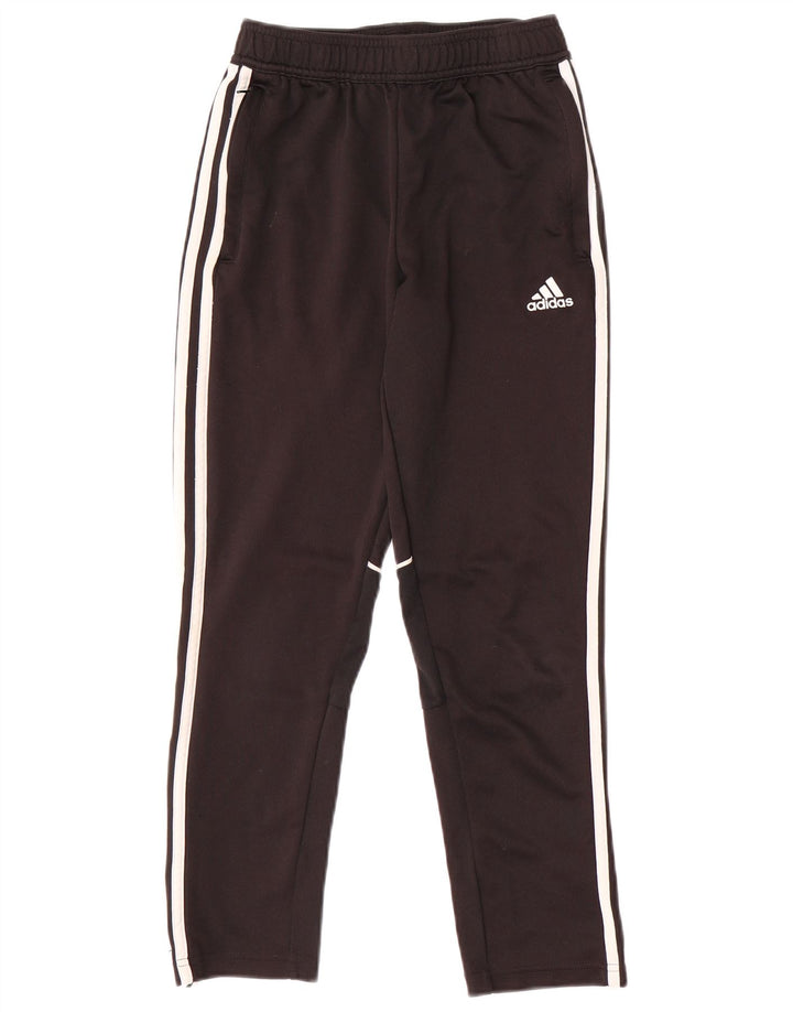 Спортивные брюки ADIDAS для мальчиков 11-12 лет, черный полиэстер