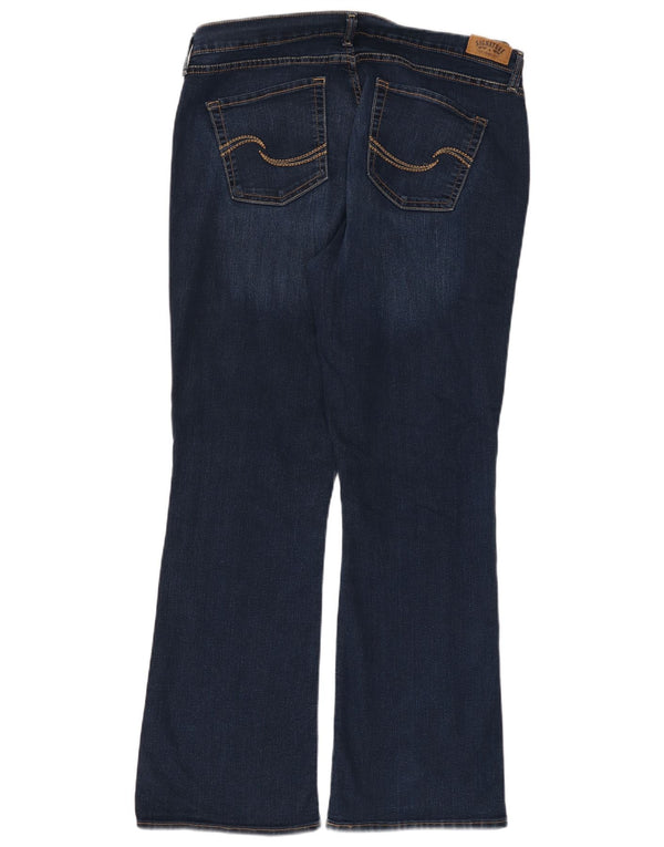 Женские джинсы Levi's Curvy Bootcut США 18 2XL W34 L32 Темно-синий хлопок