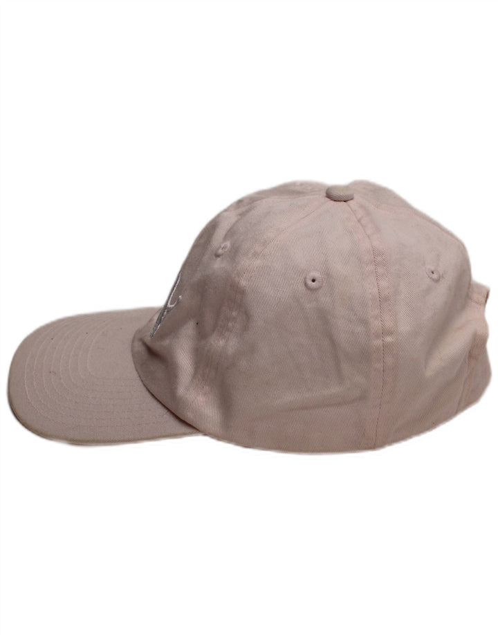 PUMA Womens Graphic Baseball Cap One Size Pink Cotton