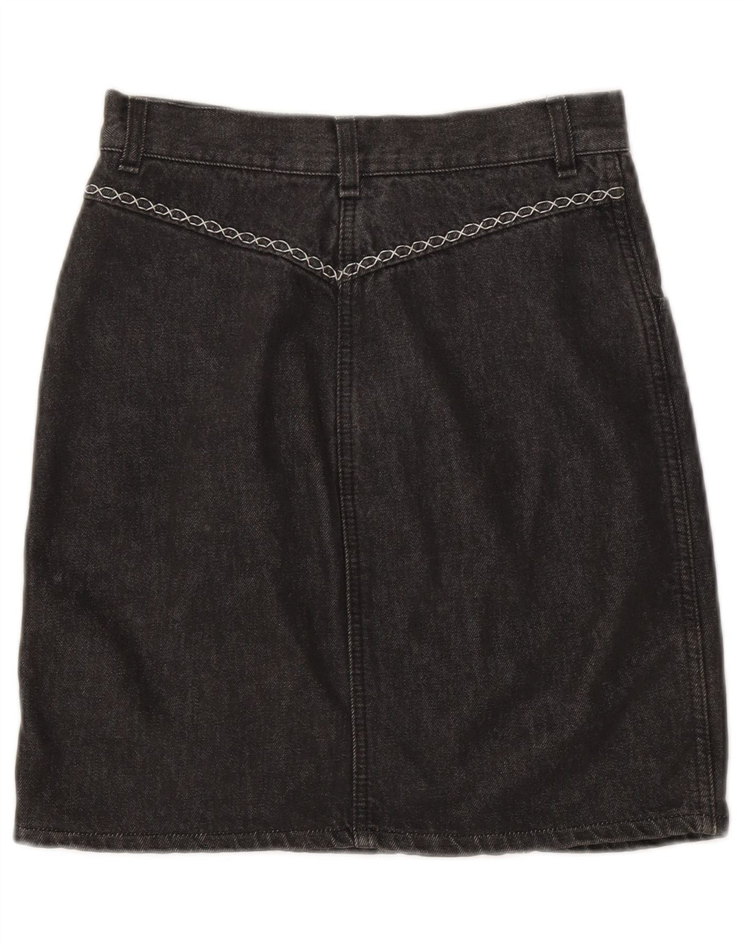 Юбка женская джинсовая VINTAGE W30 Средне-серая