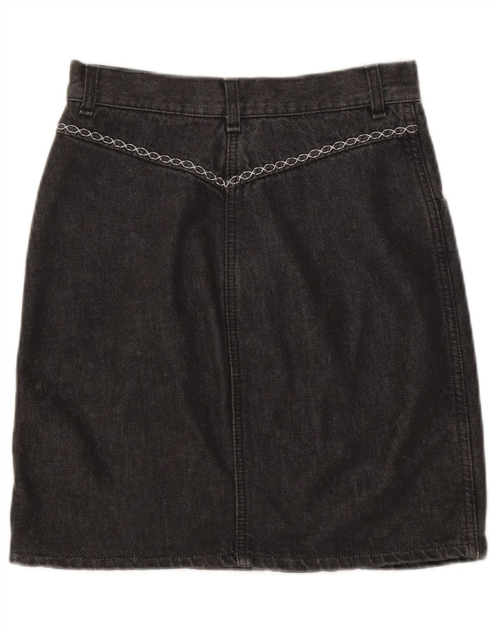 Юбка женская джинсовая VINTAGE W30 Средне-серая