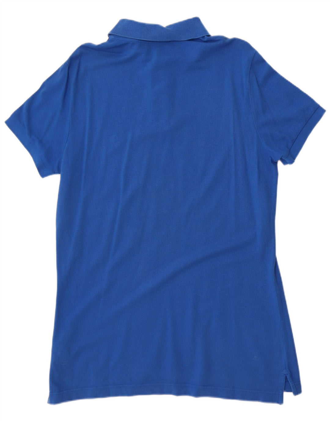 Мужская рубашка-поло Benetton XL, синяя, хлопок