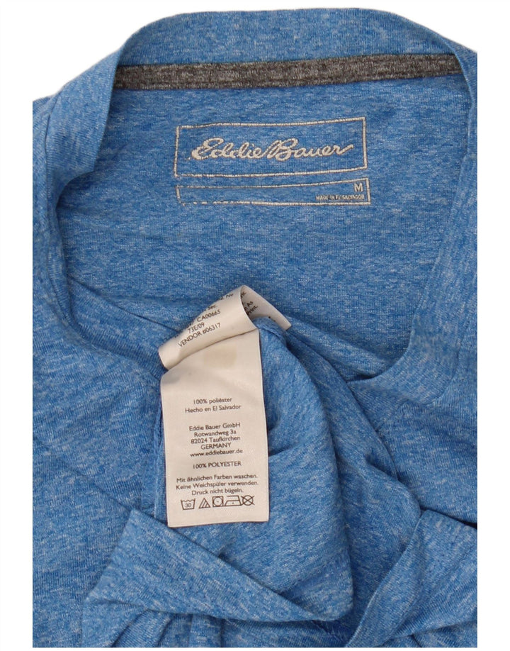 Мужская футболка EDDIE BAUER Top Medium Blue в крапинку из полиэстера