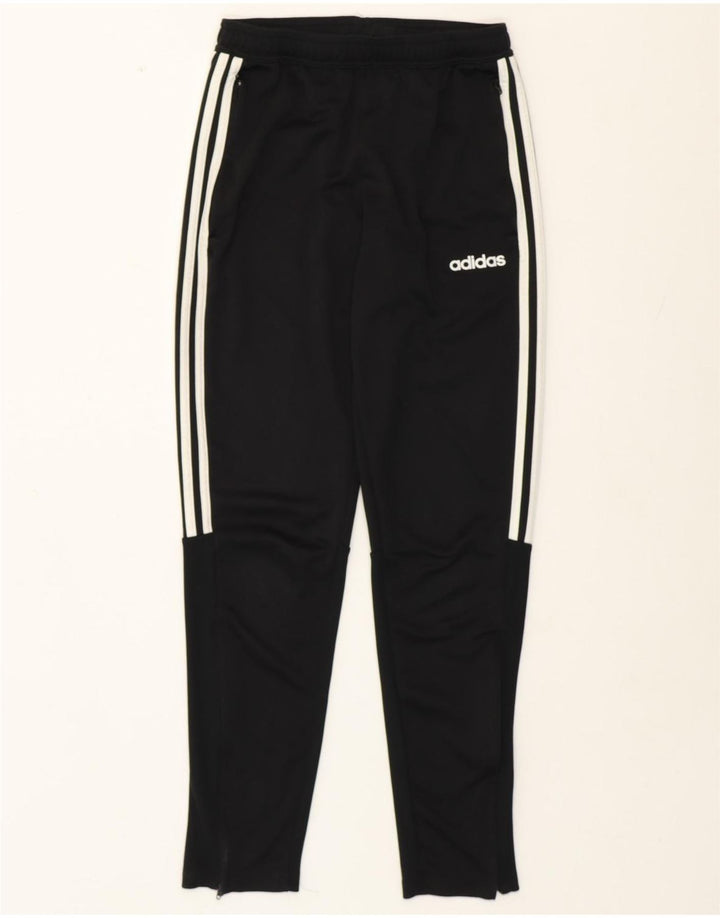 Мужские спортивные брюки Adidas, маленькие черные из полиэстера