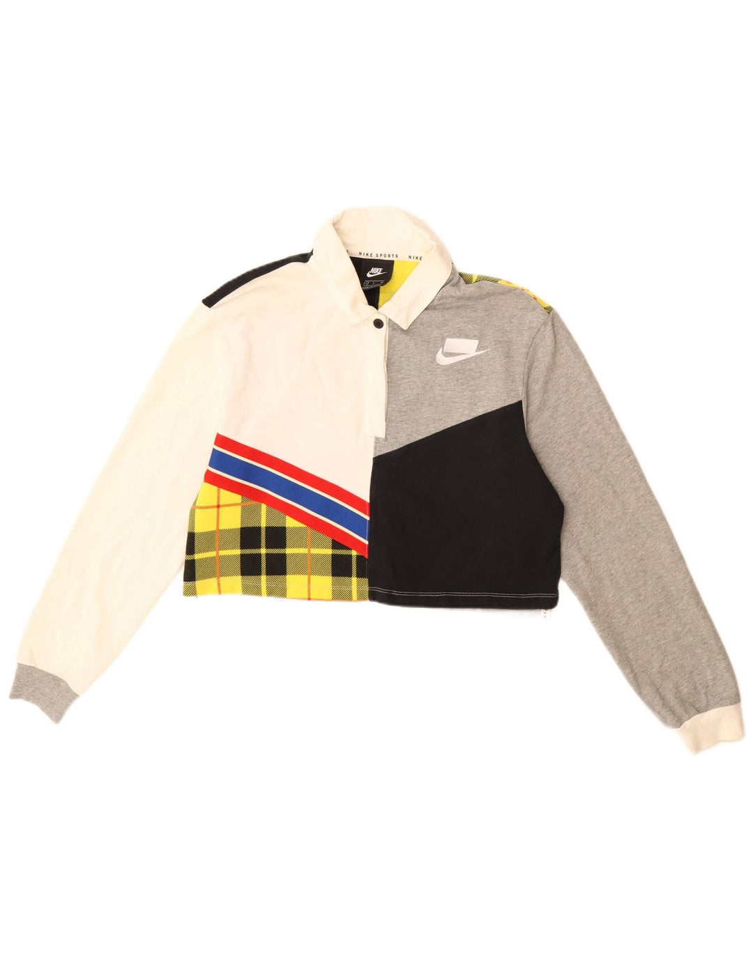 Женская укороченная рубашка-поло для регби большого размера NIKE, Великобритания, 10 маленьких разноцветных размеров