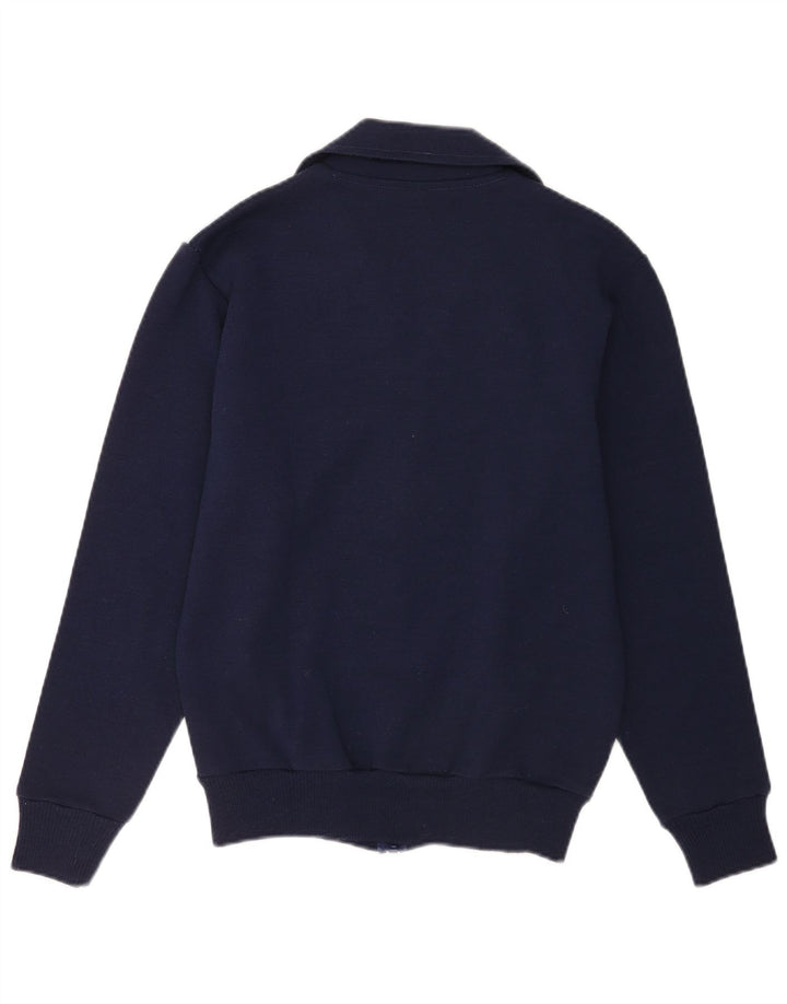 Винтажный мужской спортивный костюм Top Jacket IT 48 Medium Navy Blue Colorblock