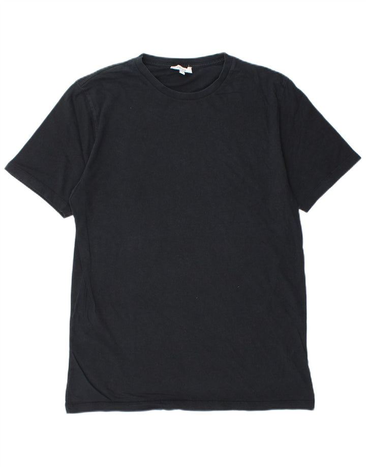 Мужская футболка Reiss Top Medium Black Cotton